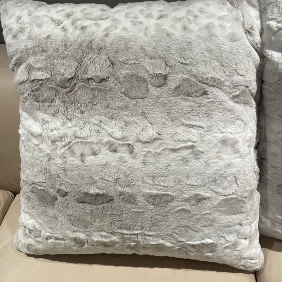 Faux Fur Throw Pillows - Picture 3 of 3